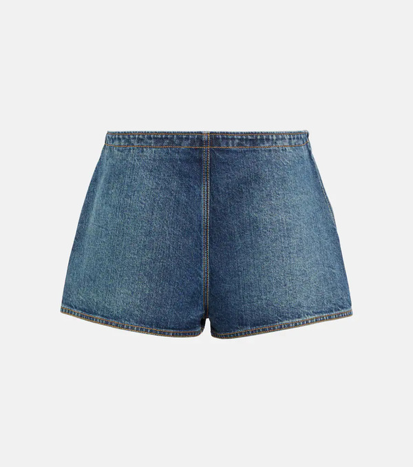  Alaia Alaia Denim Shorts 