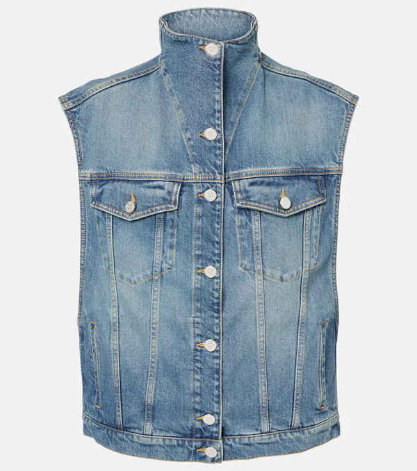  Alaia Alaia Denim Vest 