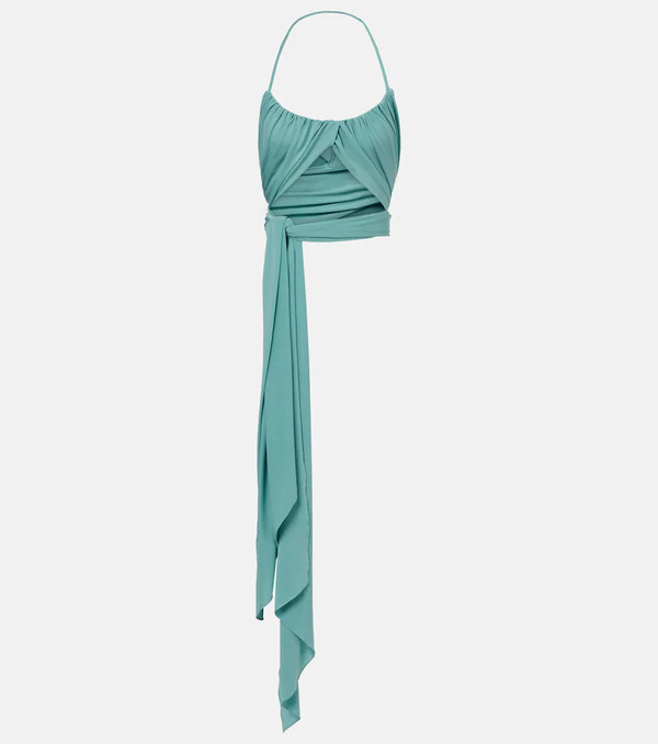  Alaia Alaia Draped Halterneck Top 