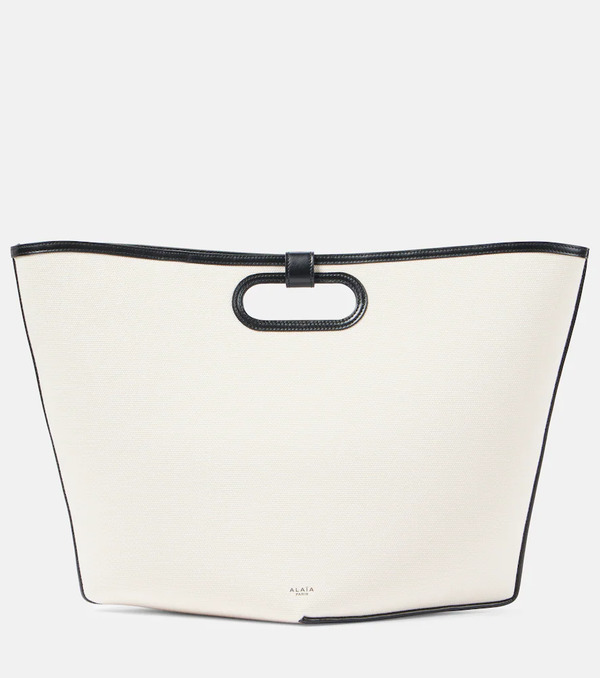 Alaia Alaia Folded Large Canvas Tote Bag 