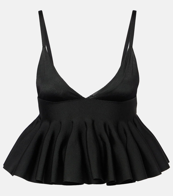  Alaia Alaia Godet Bra Top 