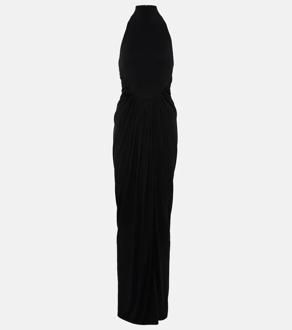  Alaia Alaia Halterneck Draped Gown 