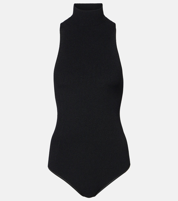  Alaia Alaia Halterneck Jersey Bodysuit 