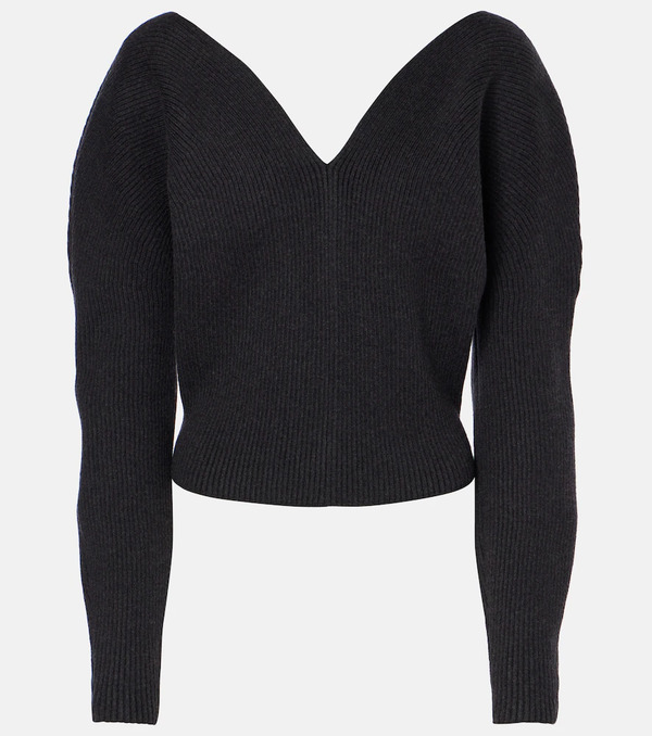  Alaia Alaia Heart Wool-blend Sweater 