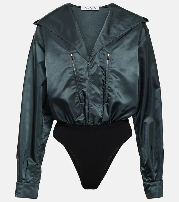  Alaia Alaia Hooded Bodysuit 