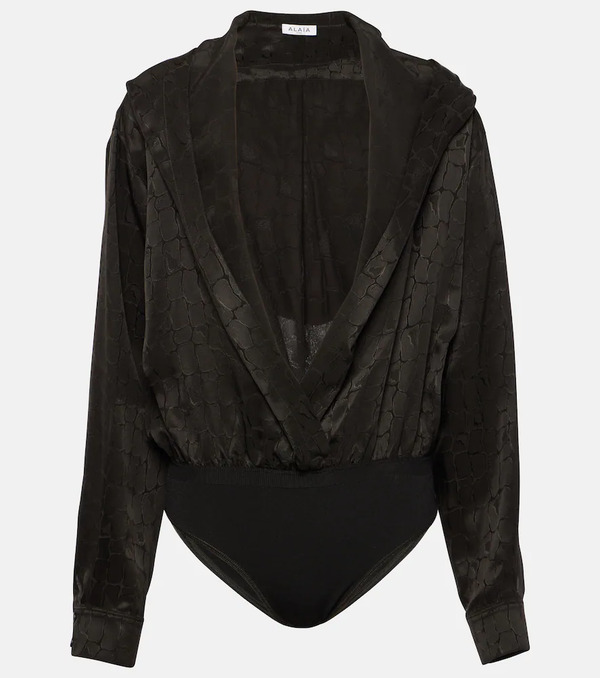  Alaia Alaia Hooded Bodysuit 