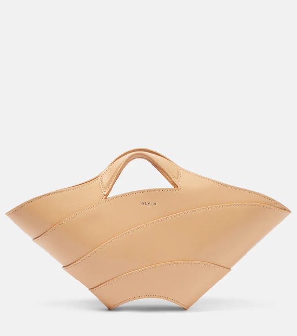  Alaia Alaia Khaima Small Leather Tote Bag 