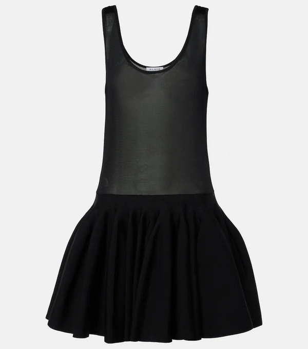  Alaia Alaia Knitted Minidress 