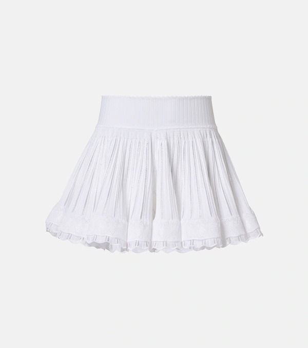  Alaia Alaia Knitted Miniskirt 