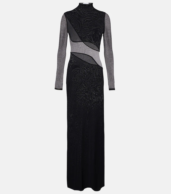  Alaia Alaia Knitted Sheer Gown 