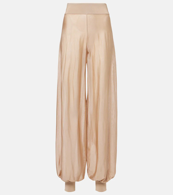  Alaia Alaia Knitted Wide-leg Pants 