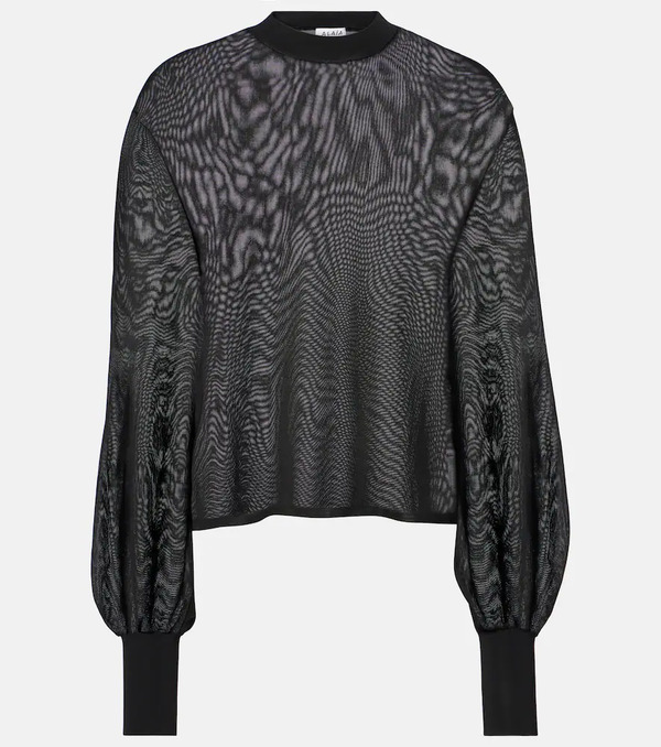  Alaia Alaia Lame Sweater 