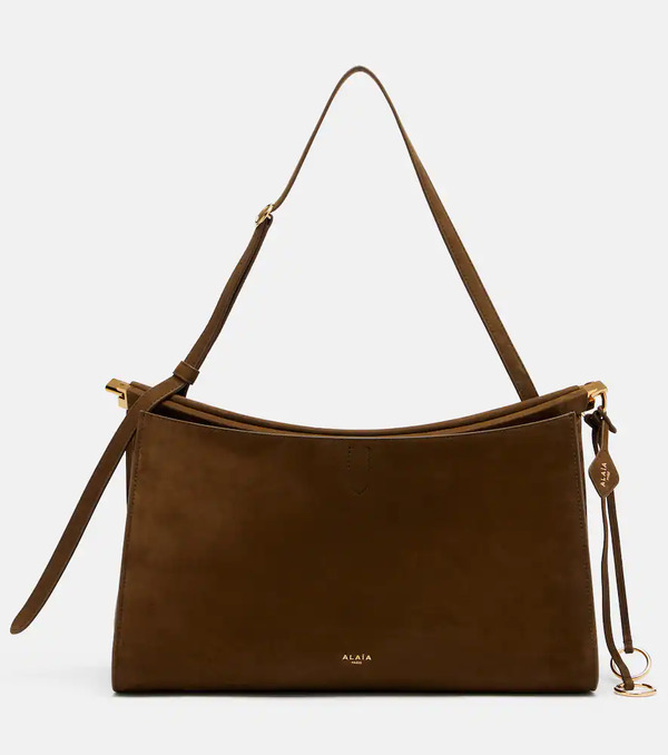  Alaia Alaia Le Click Medium Leather Shoulder Bag 