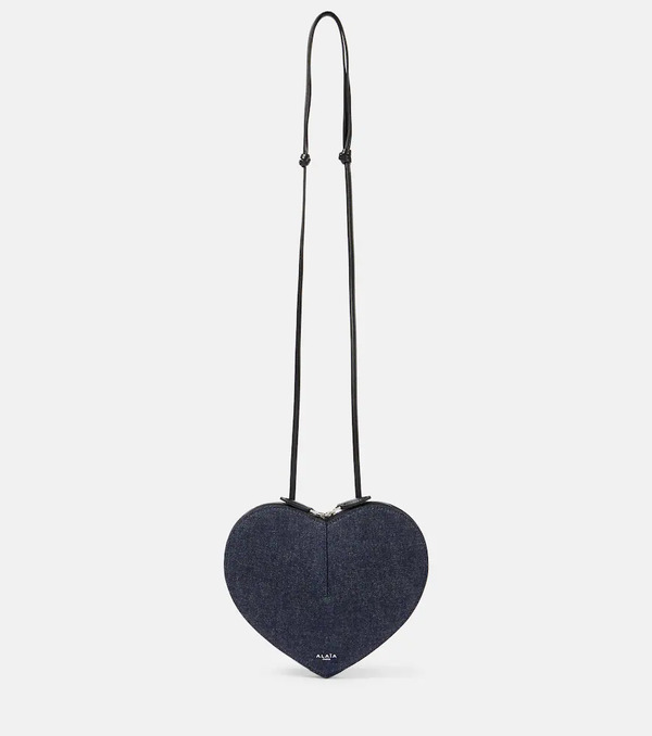  Alaia Alaia Le Cour Denim Shoulder Bag 