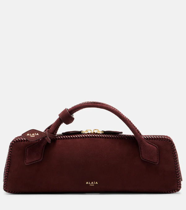  Alaia Alaia Le Teckel Small Suede Clutch 
