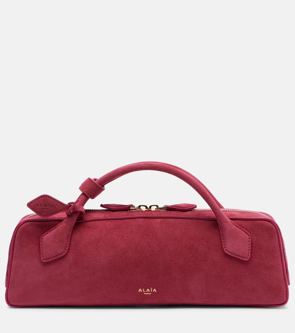  Alaia Alaia Le Teckel Small Suede Clutch 