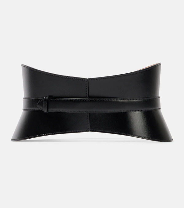  Alaia Alaia Leather Corset Belt 