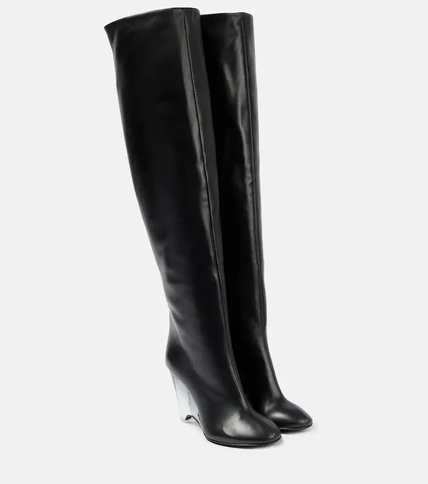  Alaia Alaia Leather Knee-high Boots 