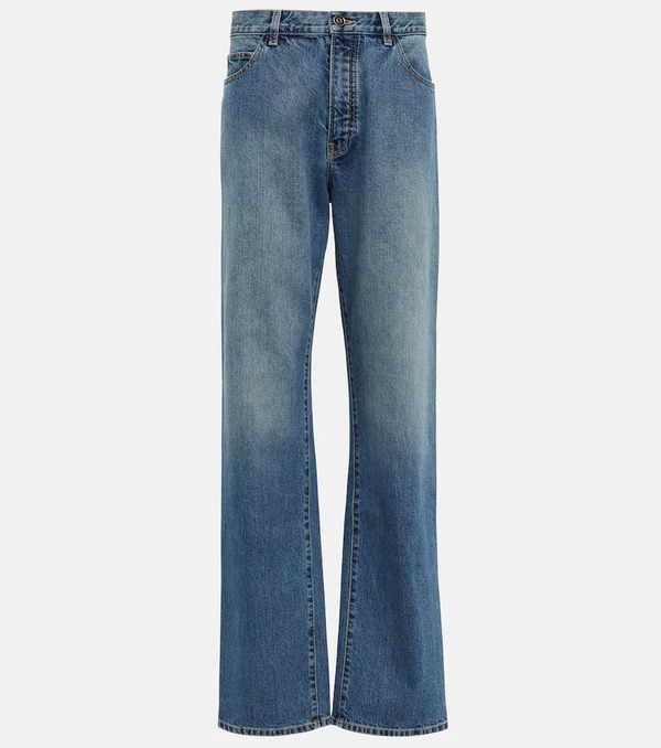  Alaia Alaia Lover Low-rise Straight Jeans 