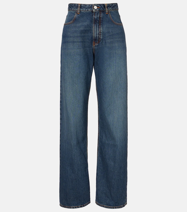  Alaia Alaia Low-rise Straight Jeans 