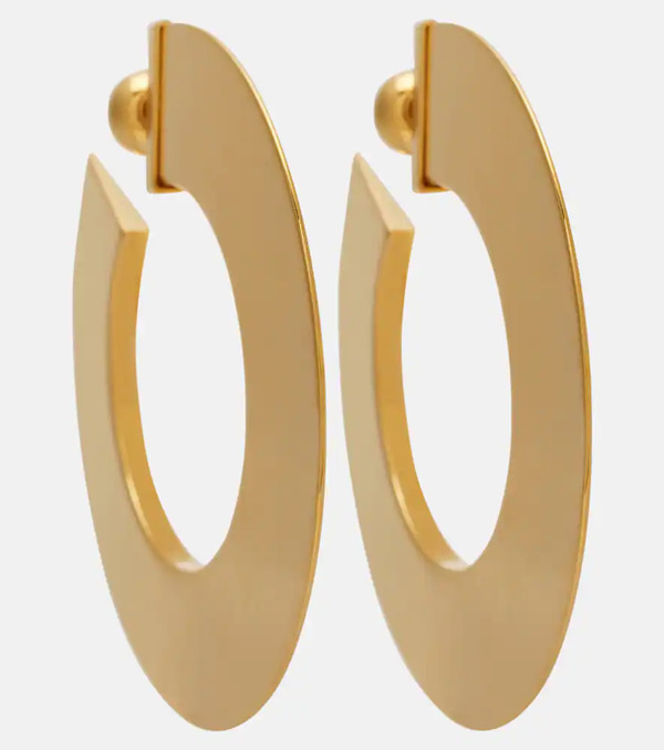  Alaia Alaia Medium Hoop Earrings 
