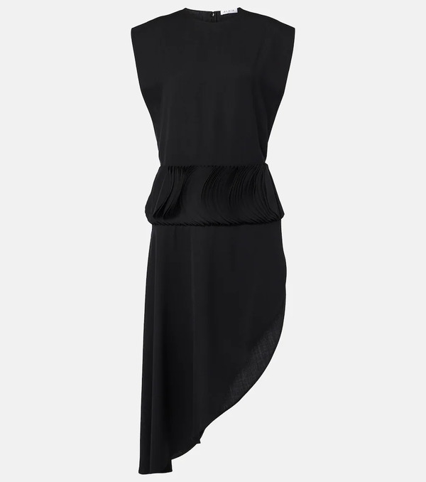  Alaia Alaia Milfeuil Midi Dress 