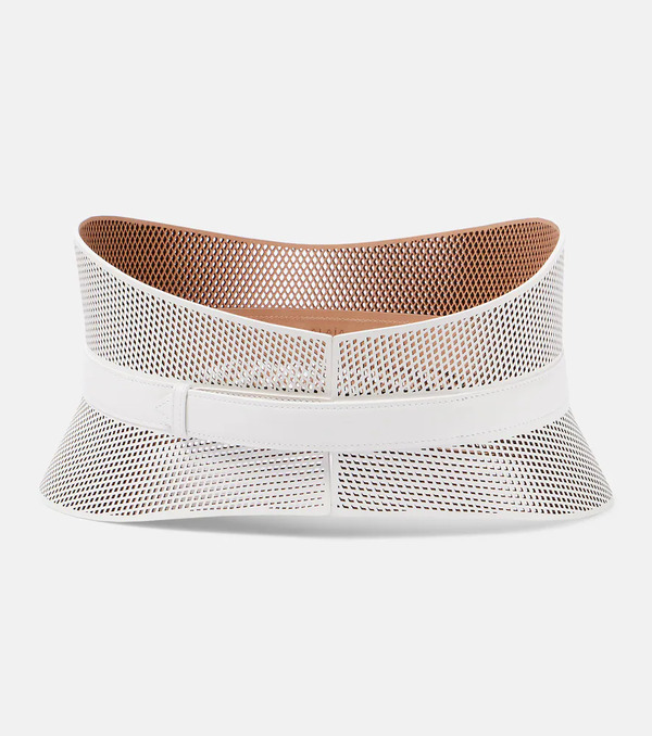  Alaia Alaia Neo Bustier Leather Belt 