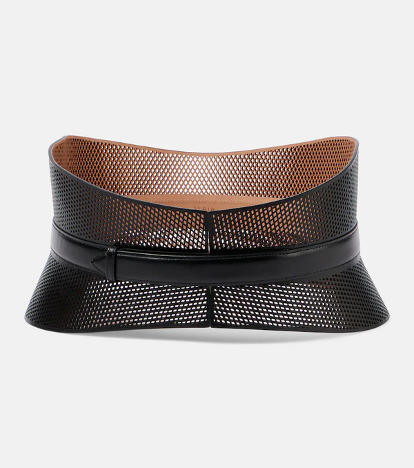  Alaia Alaia Neo Bustier Leather Belt 