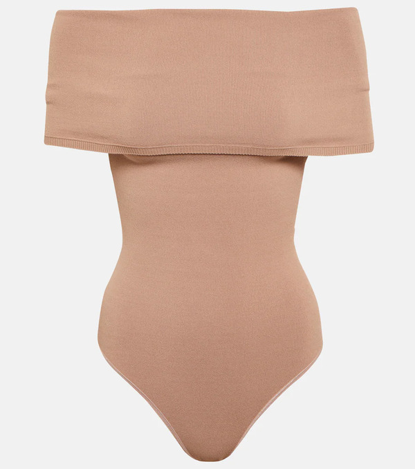  Alaia Alaia Off-the-shoulder Bodysuit 