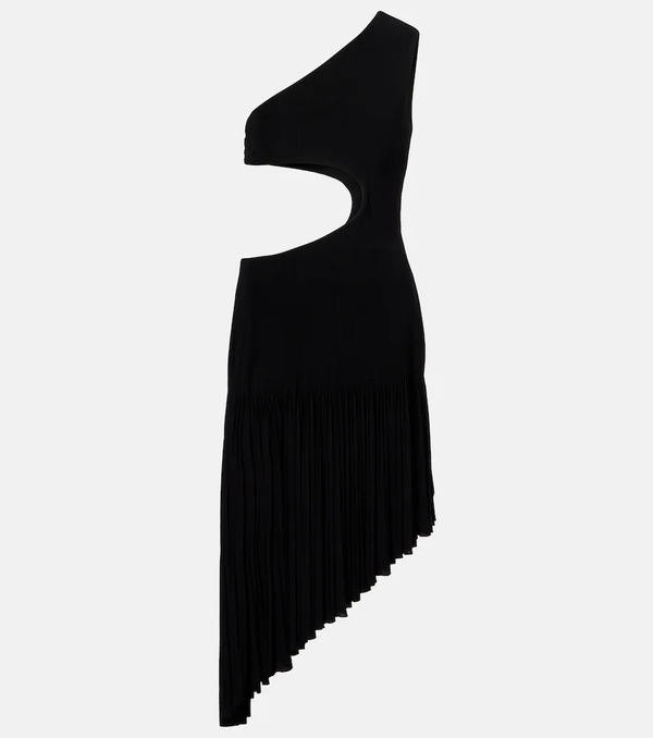  Alaia Alaia One-shoulder Cutout Midi Dress 
