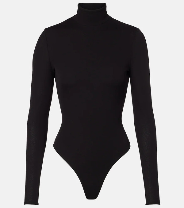  Alaia Alaia Open-back Jersey Bodysuit 