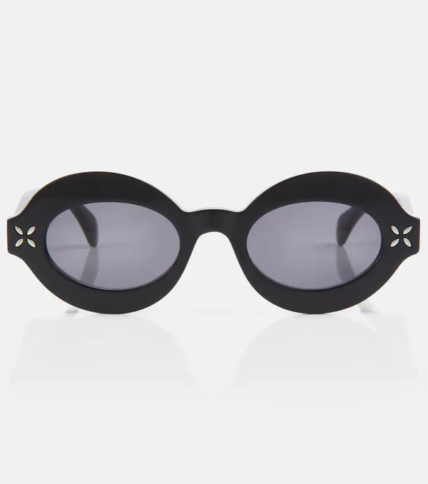  Alaia Alaia Oval Sunglasses 