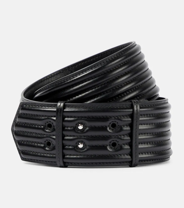  Alaia Alaia Padded Leather Belt 