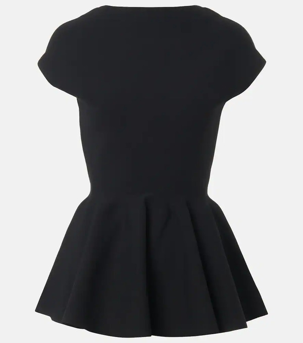  Alaia Alaia Peplum Top 