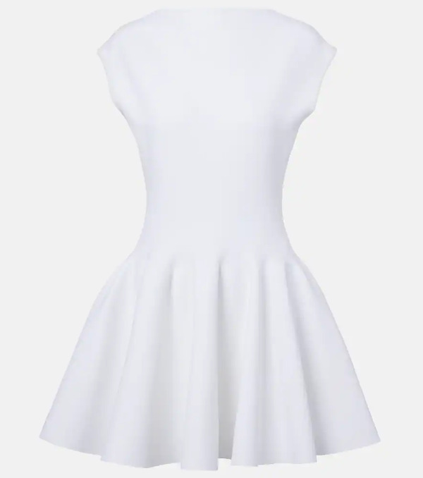  Alaia Alaia Pleated Minidress 
