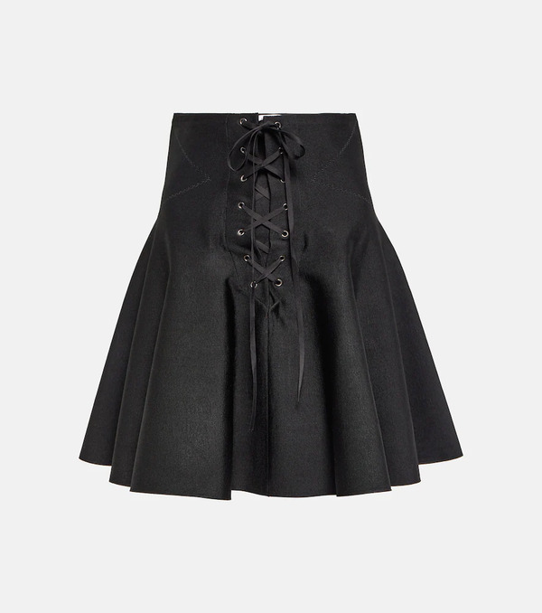  Alaia Alaia Pleated Miniskirt 