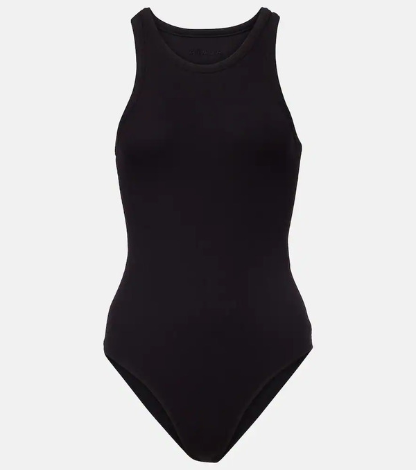  Alaia Alaia Ribbed-knit Bodysuit 