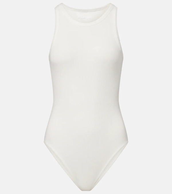  Alaia Alaia Ribbed-knit Bodysuit 