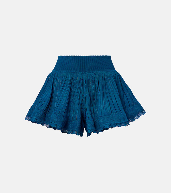  Alaia Alaia Ribbed-knit Skort 