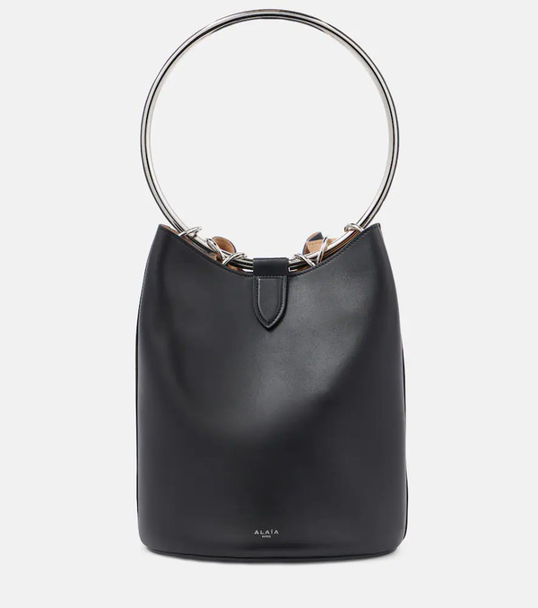  Alaia Alaia Ring Large Leather Bucket Bag 