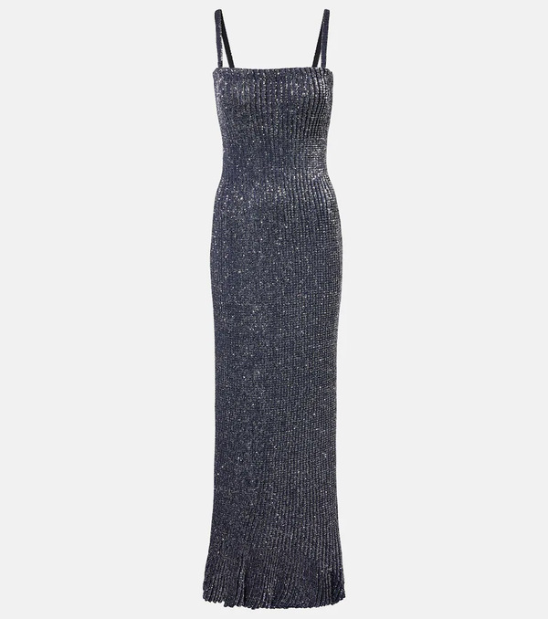  Alaia Alaia Sequined Gown 