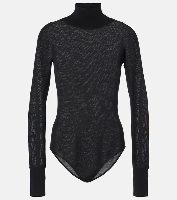  Alaia Alaia Sheer Bodysuit 