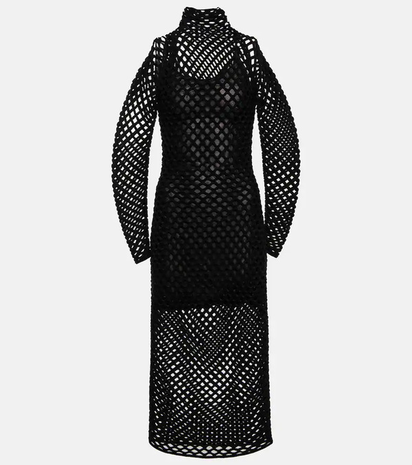  Alaia Alaia Sheer Net Gown 