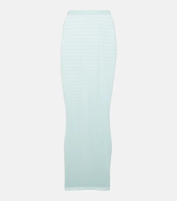 Alaia Alaia Striped Maxi Skirt 