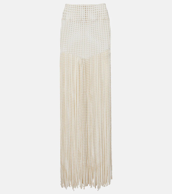  Alaia Alaia Trompe Lâoil Wide-leg Pants 