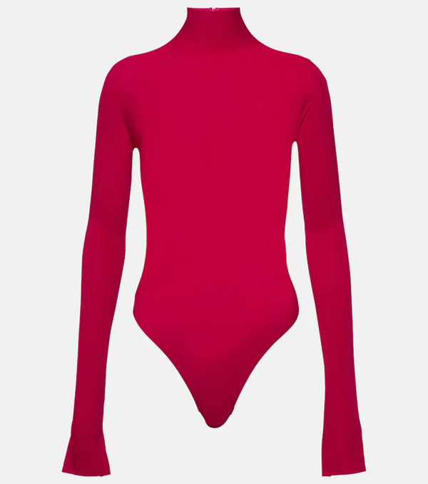  Alaia Alaia Turtleneck Jersey Bodysuit 