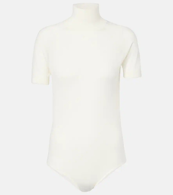  Alaia Alaia Turtleneck Wool Bodysuit 