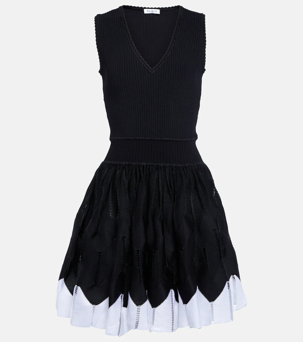  Alaia Alaia V-neck Minidress 