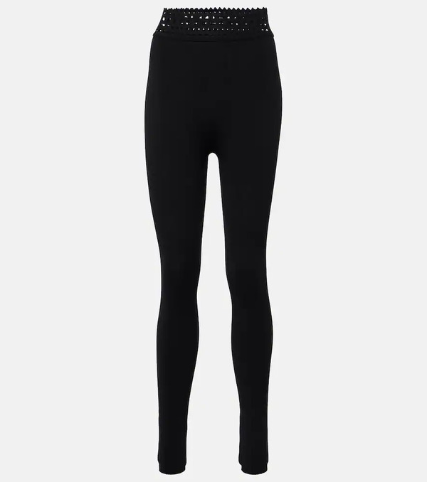  Alaia Alaia Vienne High-rise Leggings 