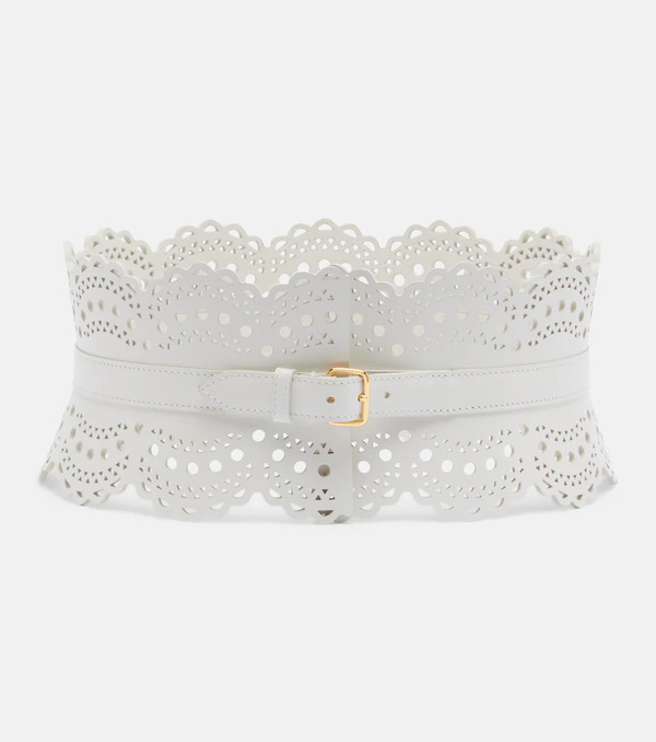  Alaia Alaia Vienne Leather Belt 